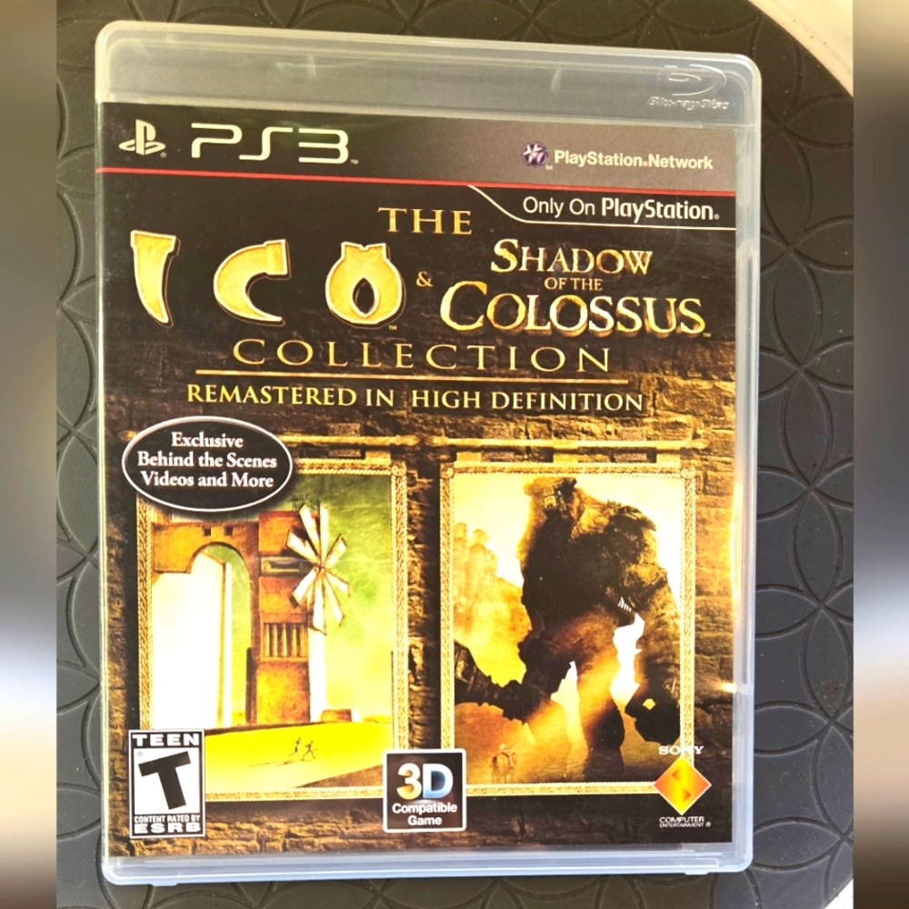 The Ico and Shadow of the Colossus Games for Playstation 3 PS3
